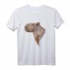 Capybara Grafik Art T-Shirt für Tierliebhaber – Lustiges Nagetier-Design, perfekt für Tierfans und Haustierbesitzer