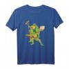 HapKitten Pizza Party T-Shirt - Originelle Party-Mode für den runden Geburtstag mit Ninja Turtles Design