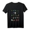 HapKitten Group Shot Poster Collage Style T-Shirt – Offiziell lizenzierte Partybekleidung für Männer, Frauen, Jungen und Mädchen