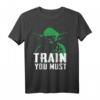 Star Wars Yoda Train You Must Two Tones Portrait T-Shirt - Offiziell lizenzierte Star Wars Kleidung für Fans