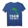 Star Wars Yoda Train You Must Two Tones Portrait T-Shirt - Offiziell lizenzierte Star Wars Kleidung für Fans
