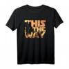 The Mandalorian This Is The Way Poster Text T-Shirt - Star Wars Lizenzprodukt für Fans und Sammler