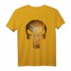 Marvel The Punisher Logo Anatomical Skull Graphic T-Shirt - Offiziell lizenzierte Marvel Bekleidung für Superhelden-Fans