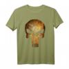 Marvel The Punisher Logo Anatomical Skull Graphic T-Shirt - Offiziell lizenzierte Marvel Bekleidung für Superhelden-Fans