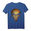 Marvel The Punisher Logo Anatomical Skull Graphic T-Shirt - Offiziell lizenzierte Marvel Bekleidung für Superhelden-Fans