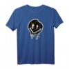 Cooles schwarz-goldenes Smiley-Gesicht T-Shirt – Lustiges Unisex Geschenk für Männer, Frauen & Kinder