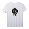 Cooles schwarz-goldenes Smiley-Gesicht T-Shirt – Lustiges Unisex Geschenk für Männer, Frauen & Kinder