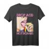 Drop Acid Not Bombs Techno Raver Breakcore Cybergrind T-Shirt – Das perfekte Festival-Outfit für Rave und Partyfans