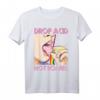 Drop Acid Not Bombs Techno Raver Breakcore Cybergrind T-Shirt – Das perfekte Festival-Outfit für Rave und Partyfans