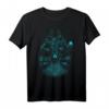 Star Wars Millennium Falcon Blue Outlined Poster T-Shirt - Offiziell lizenzierte Star Wars Kleidung für Fans