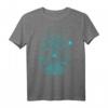Star Wars Millennium Falcon Blue Outlined Poster T-Shirt - Offiziell lizenzierte Star Wars Kleidung für Fans