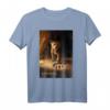 HapKitten Lion King T-Shirt mit Young Simba Footprint Poster - Officially Licensed Disney Fanartikel