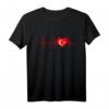 Türkei Herzschlag Türkische Flagge T-Shirt – Stolz auf dein Heimatland, perfekt als Geschenk zu Geburtstag & Weihnachten