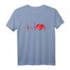 Türkei Herzschlag Türkische Flagge T-Shirt – Stolz auf dein Heimatland, perfekt als Geschenk zu Geburtstag & Weihnachten