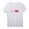 Türkei Herzschlag Türkische Flagge T-Shirt – Stolz auf dein Heimatland, perfekt als Geschenk zu Geburtstag & Weihnachten