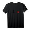 Lustiges Katzen T-Shirt mit Herzschlag - Perfekt für Katzenliebhaber und Tierfreunde, die ihre Liebe zeigen möchten