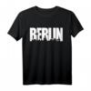 Berlin Skyline Shirt – Lustiges Stadttour Geschenk mit Fernsehturm & Brandenburger Tor für Erwachsene & Kinder