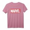 Marvel Klassisches Fettdruck Logo Grafik T-Shirt – Offiziell lizenzierte Marvel Bekleidung für Fans