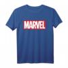Marvel Klassisches Fettdruck Logo Grafik T-Shirt – Offiziell lizenzierte Marvel Bekleidung für Fans