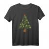 Star Wars The Mandalorian Holiday Christmas Tree T-Shirt – Offizielles Weihnachts-Merchandise für Fans, Disneyland & Feiertage