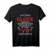 Glück Kann Man Kaufen V8 Motor Werkstatt Tuning T-Shirt – Lustiges Mechaniker-Design für Autoliebhaber und Schrauber