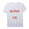 Glück Kann Man Kaufen V8 Motor Werkstatt Tuning T-Shirt – Lustiges Mechaniker-Design für Autoliebhaber und Schrauber