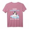 Ganz dünnes Eis mein Freund T-Shirt – Humorvolles Morgenmuffel Shirt mit Eisbär und Pinguin Design für Arbeit, Schlaf & Freunde