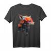 Fox Art Tierliebhaber Motiv Tiere T-Shirt - Perfekt für Tierfreunde, Fuchs Fans & Naturliebhaber zum Verschenken oder selbst Tragen