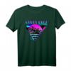 70er & 80er Jahre Santa Cruz California Strand T-Shirt mit Retro Sonnenuntergang - Perfekt für Sommerurlaub & Strandmode