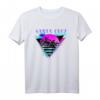 70er & 80er Jahre Santa Cruz California Strand T-Shirt mit Retro Sonnenuntergang - Perfekt für Sommerurlaub & Strandmode
