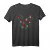 HapKitten Mickey Mouse Icon Holiday Snowflakes T-Shirt – Offizielles Disney Merchandise für Damen, Herren, Jungen und Mädchen