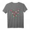 HapKitten Mickey Mouse Icon Holiday Snowflakes T-Shirt – Offizielles Disney Merchandise für Damen, Herren, Jungen und Mädchen