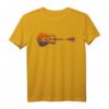 Guitar Lake Reflections Musik- und Guitar T-Shirt – Friedliches Landschaftsdesign für Musiker, Gitarristen & Naturliebhaber
