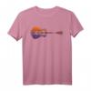 Guitar Lake Reflections Musik- und Guitar T-Shirt – Friedliches Landschaftsdesign für Musiker, Gitarristen & Naturliebhaber