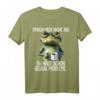 Sprich mich nicht an - Du hast schon genug Probleme T-Shirt mit Katzen Spruch, Sarkasmus & Ironie für Morgenmuffel, Schichtarbeiter & Teenager