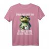 Sprich mich nicht an - Du hast schon genug Probleme T-Shirt mit Katzen Spruch, Sarkasmus & Ironie für Morgenmuffel, Schichtarbeiter & Teenager