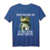 Sprich mich nicht an - Du hast schon genug Probleme T-Shirt mit Katzen Spruch, Sarkasmus & Ironie für Morgenmuffel, Schichtarbeiter & Teenager