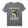 Sprich mich nicht an - Du hast schon genug Probleme T-Shirt mit Katzen Spruch, Sarkasmus & Ironie für Morgenmuffel, Schichtarbeiter & Teenager