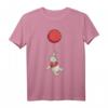 HapKitten Winnie the Pooh T-Shirt mit Floating Red Balloon – Offiziell lizenziertes Vintage Disney Shirt für Männer, Frauen, Jungen und Mädchen