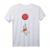 HapKitten Winnie the Pooh T-Shirt mit Floating Red Balloon – Offiziell lizenziertes Vintage Disney Shirt für Männer, Frauen, Jungen und Mädchen