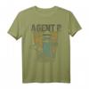HapKitten Phineas & Ferb Agent P Poster T-Shirt – Offiziell lizenzierte Fanartikel für Serienliebhaber