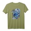 Jurassic World 2 Blue Shading Dinos Shred Graphic T-Shirt - Offiziell lizenzierte Dino Kleidung für Fans