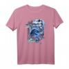 Jurassic World 2 Blue Shading Dinos Shred Graphic T-Shirt - Offiziell lizenzierte Dino Kleidung für Fans