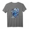 Jurassic World 2 Blue Shading Dinos Shred Graphic T-Shirt - Offiziell lizenzierte Dino Kleidung für Fans
