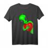 Alien UFO Kinder Damen T-Shirt - Klassisch geschnitten mit doppeltem Saum, perfekt für Science-Fiction Fans