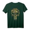 Marvel The Punisher Camo Skull Symbol Graphic T-Shirt - Lizenzierte Marvel Fanbekleidung für Superhelden- und Comic-Fans