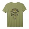 Marvel The Punisher Camo Skull Symbol Graphic T-Shirt - Lizenzierte Marvel Fanbekleidung für Superhelden- und Comic-Fans