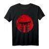 HapKitten T-Shirt mit roter Sonne und Graphic Design - Perfektes Geschenk für Geburtstag Partys