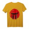 HapKitten T-Shirt mit roter Sonne und Graphic Design - Perfektes Geschenk für Geburtstag Partys