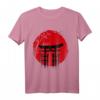 HapKitten T-Shirt mit roter Sonne und Graphic Design - Perfektes Geschenk für Geburtstag Partys